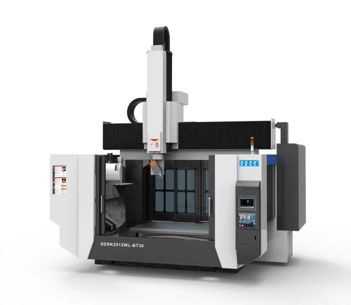 五轴龙门加工中心SDSK2012WL-BT30技术规格书/可非标定制